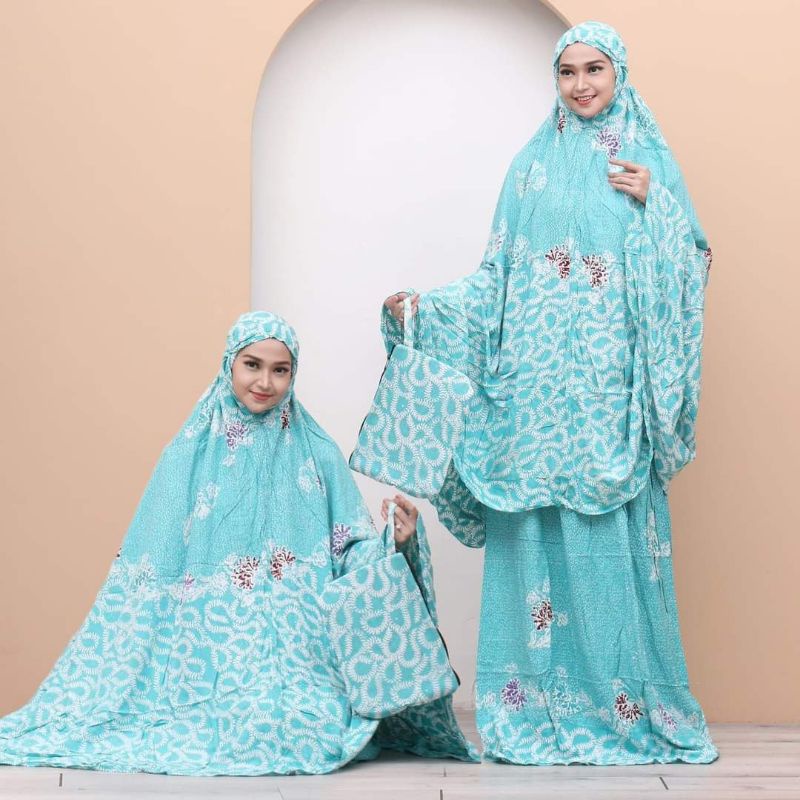 MUKENA BATIK CAP JUMBO PEKALONGAN