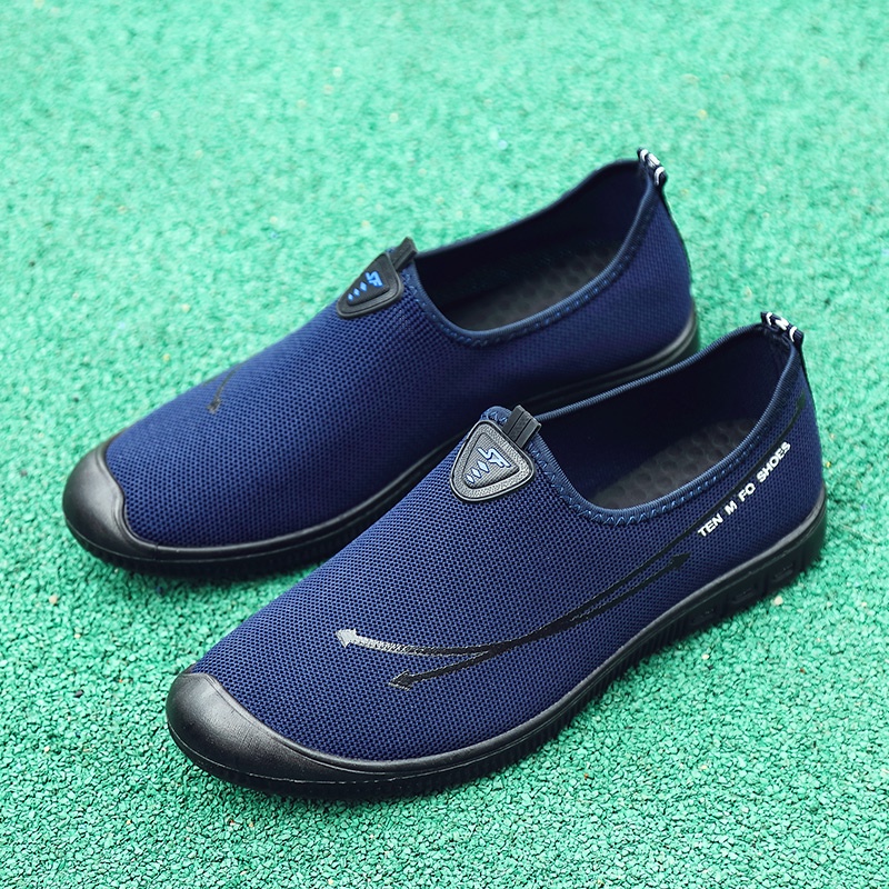 QINGSHUI Sepatu Pria Kualitas Tinggi.Bernapas Sepatu Sneakers Pria.Sepatu Kasual Pria Sepatu.Nyaman Sepatu Slip on Pria.Sepatu Pria