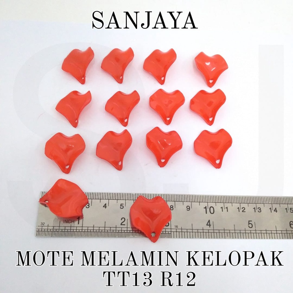 MOTE MELAMIN / MANIK KERIPIK / MANIK MELAMIN KERIPIK SEDANG / MOTE MELAMIN KELOPAK TT13