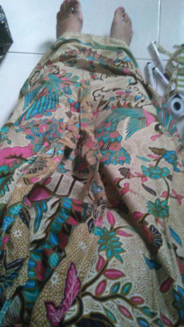 Maura Couple - Sania Ruffle-batik Wanita Atasan Blouse-garansi Termurah Shopee-alkhalis