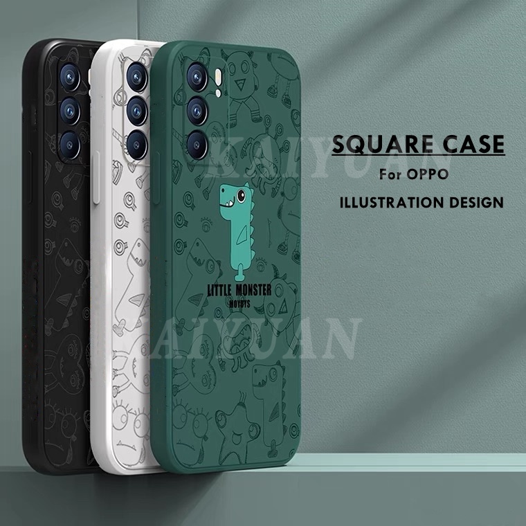 Soft Case Motif Monster Untuk Xiaomi Redmi 10C Redmi Note 11 Note 11S Redmi 10 Note10 Pro 10S 9T Note9S 9Pro Note8 Poco M3 X3Pro X3NFC