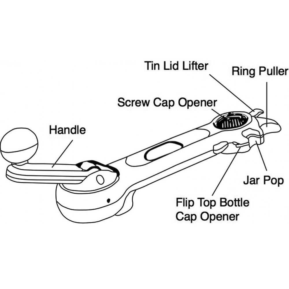 Pembuka Botol Kaleng Toples Wine - TIN AND CAN BOTTLE OPENER