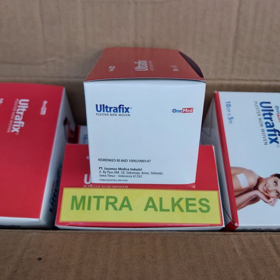 Ultrafix 10 cm x 5 m One Med. Ultra fix 10cm x 5m OneMed. Ultrafix 10x5. Plester Penutup Luka OMed