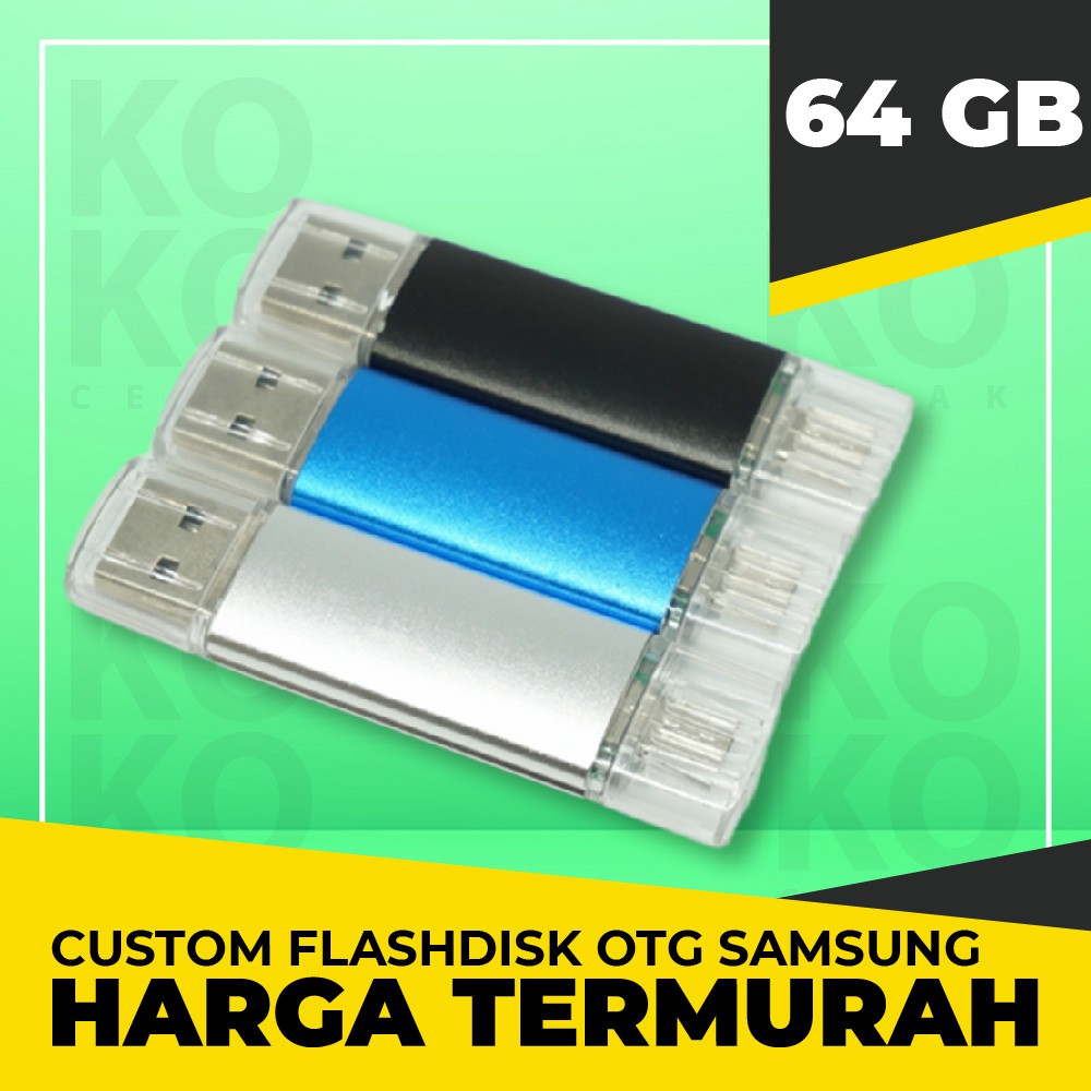 Flashdisk OTG BESI 64 GB Custom - FLASHDISK BESI - USB BESI Custom 64 GB