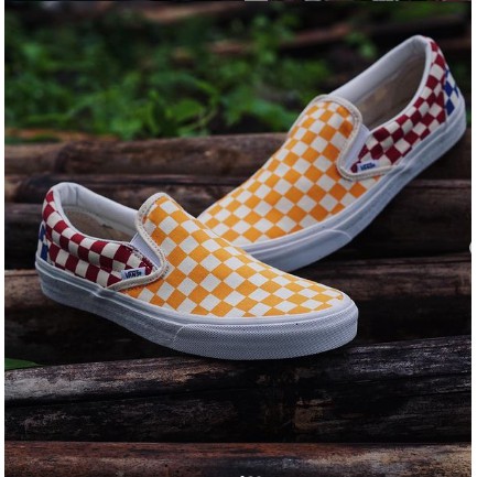 vans colors checkered