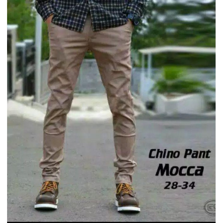 CELANA CHINO panjang pria SLIMFIT kerja harian bisa COD