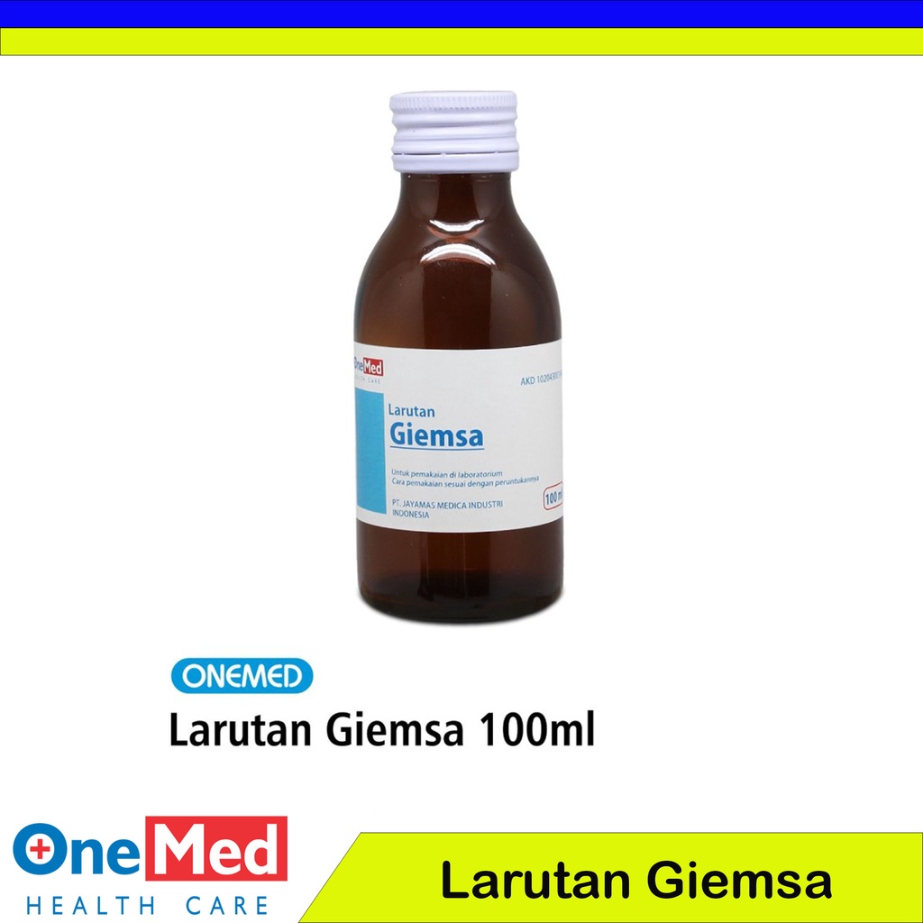 Larutan Giemsa OneMed 100 Ml