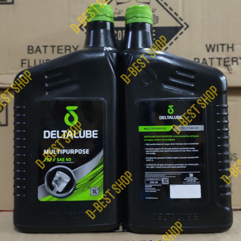 Oli Mobil DIESEL Deltalube Multipurpose 757 SAE 40 - liter