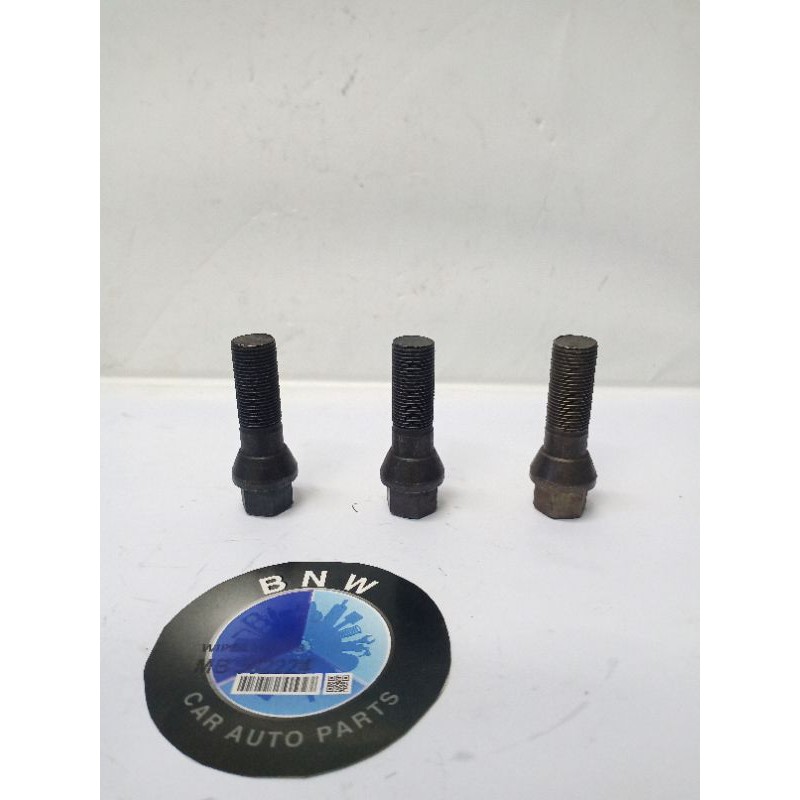 BAUT AS RODA BAUT AXLE FE111 P11 BAHAN BAJA HITAM HALUS