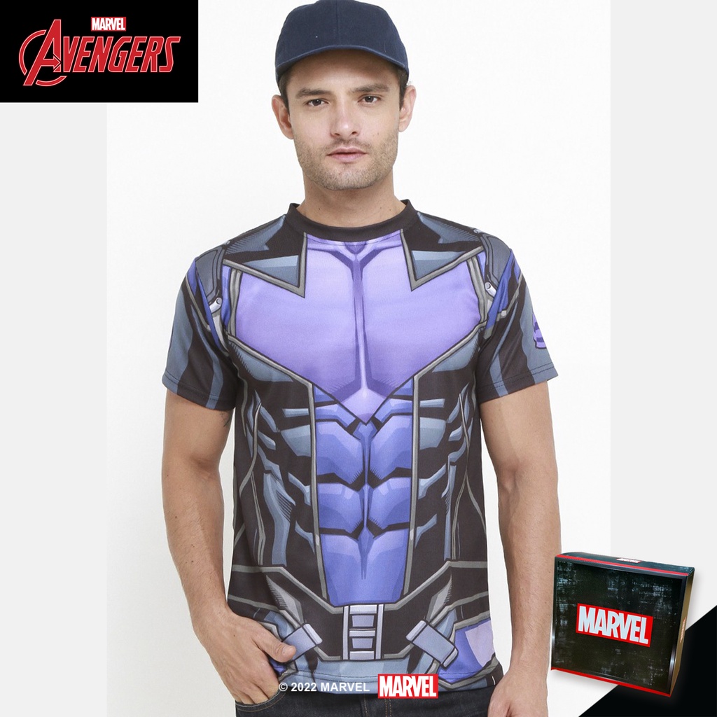 Marvel Costume Tshirt Fullprint Dewasa Hawkeye Avengers MAV760