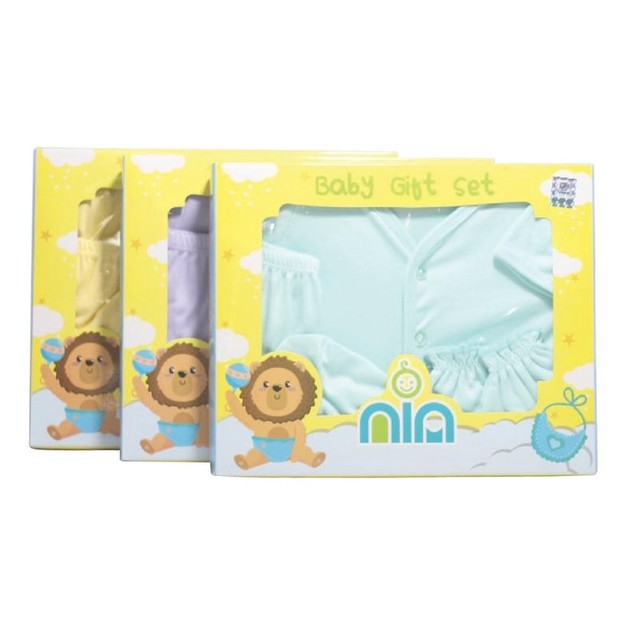 KADO MURAH BABY GIFT SET NIA - 1 SET PERLENGKAPAN BAJU BAYI BARU LAHIR NIA BAJU BAYI BAJU BABY