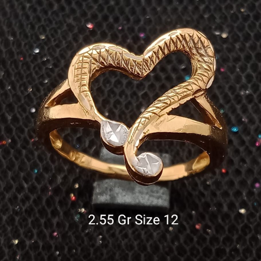 Cincin Emas 17 K - 2.55 gr Kadar 750 - 3164