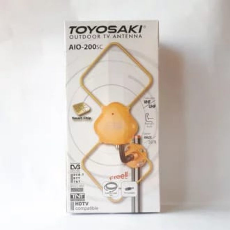 ANTENA TOYOSAKI DIGITAL AIO 200SC INDOOR OUTDOOR KOTA CIREBON