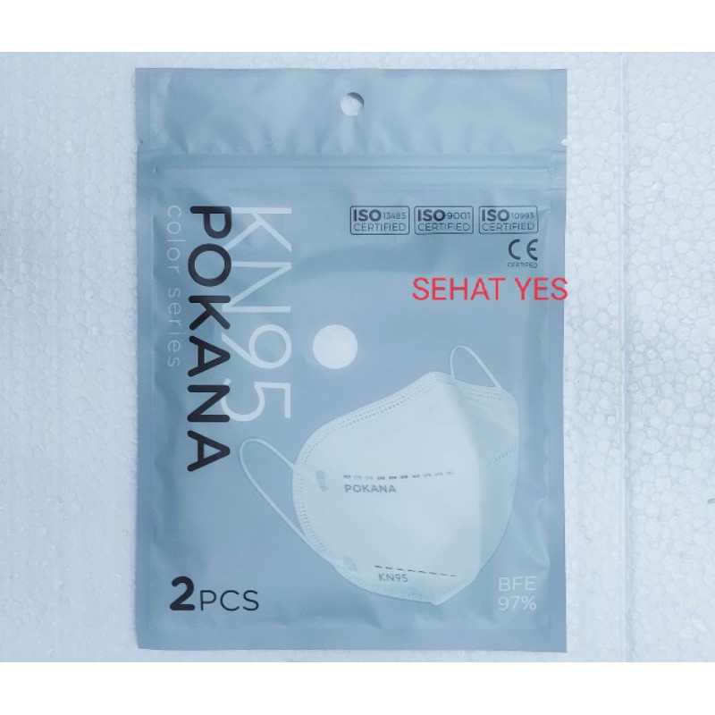 MASKER POKANA KN95 ISI 2 Pcs