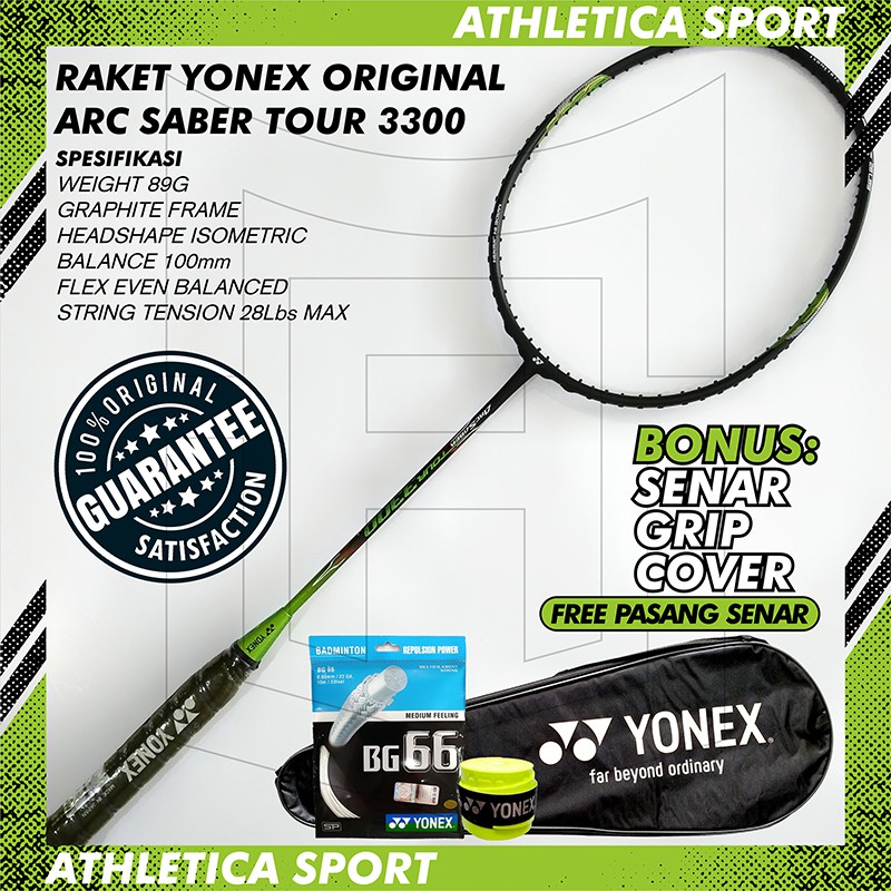 yonex arcsaber 3300 tour