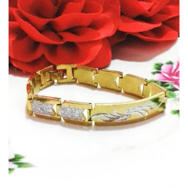 GELANG XUPING DEWASA / GELANG RANTAI MURAH / GELANG RANTAI KOMBINASI