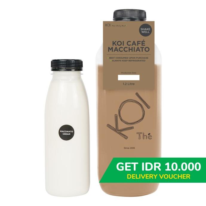 

KOI The Bottled KOI Cafe Macchiato -Diskon Besar