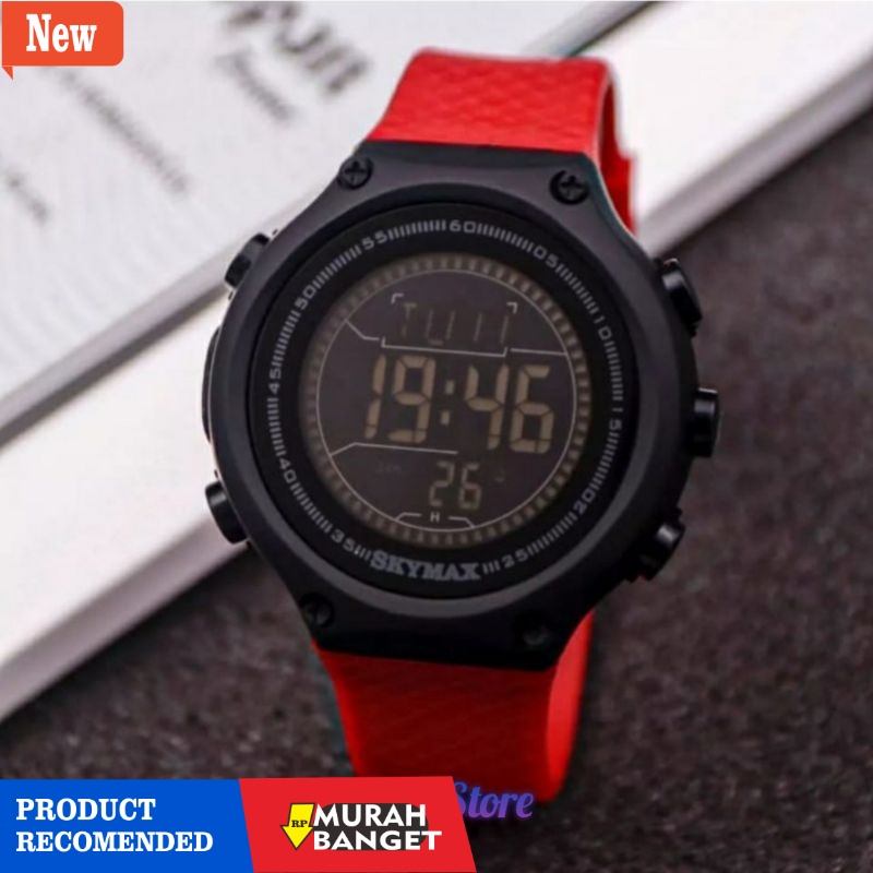 jam digital pria terbaik- JAM TANGAN SKYMAX ORIGINAL PRIA DAN WANITA