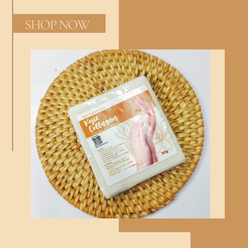 KOJIC COLLAGEN/SABUN SAFFRON BY RDS/SABUN PEMUTIH BPOM/BRIGHTENING SOAP