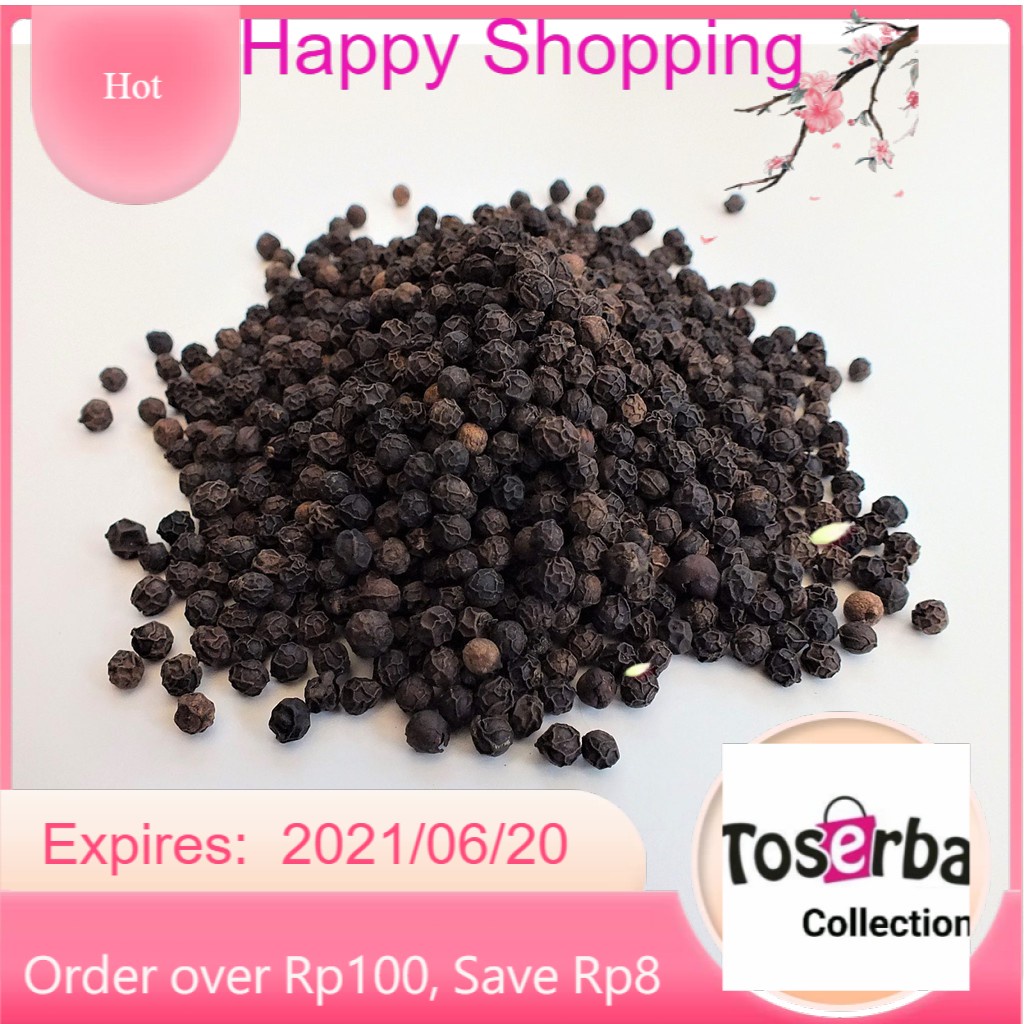 

Toserba Collection Lada Hitam Biji per 100 gr Bandung - Cimahi