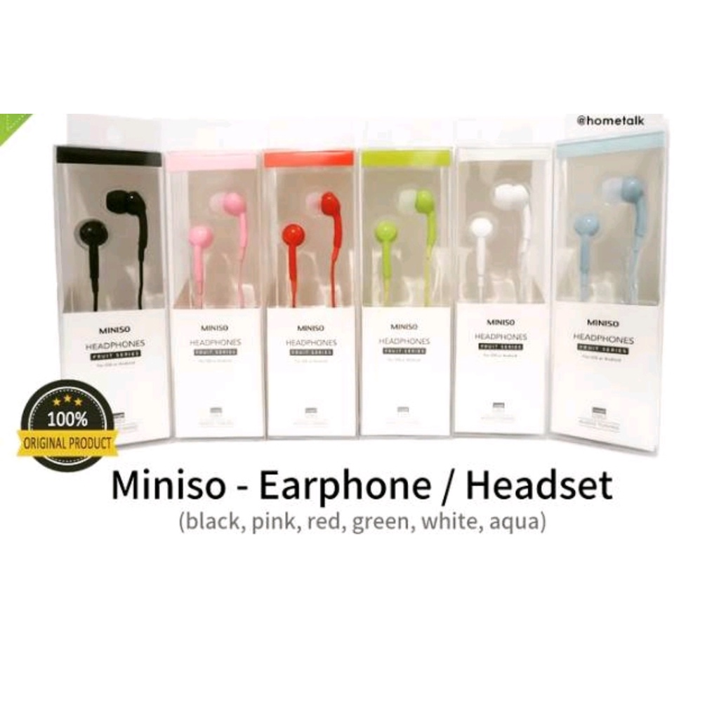 Miniso Headphones Fruit Series