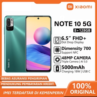 xiaomi redmi note 10 5g 8128gb garansi resmi