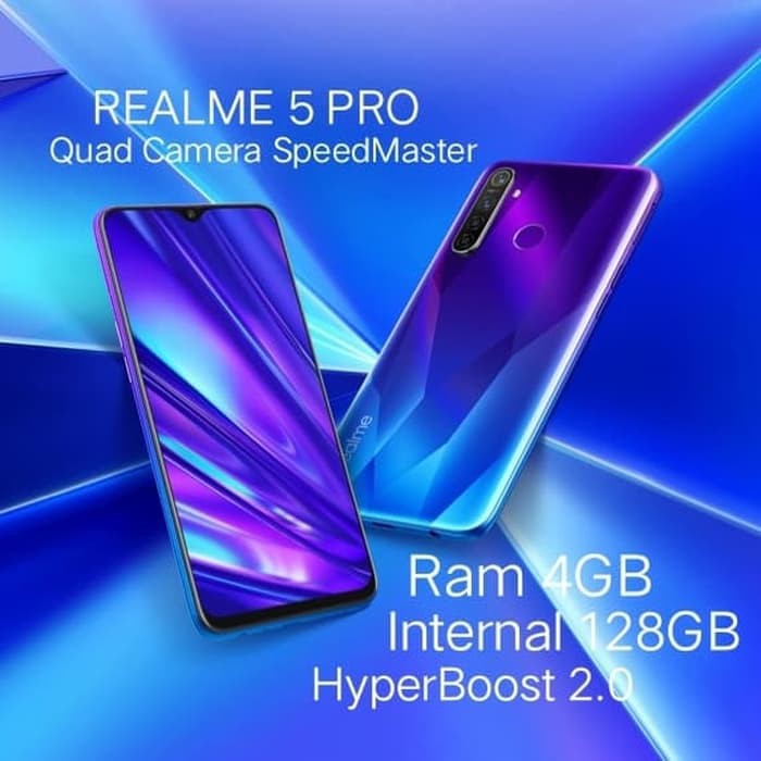 Realme 5 Pro RAM 4 GB -128 GB New Garansi Resmi 1 Thn
