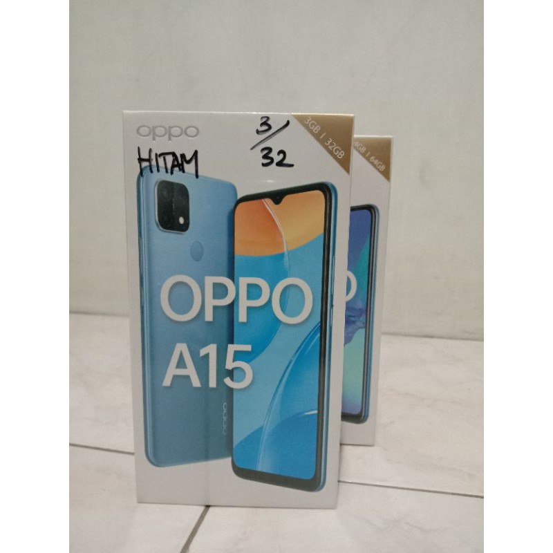 Dijual Oppo A15 ram 3 rom 32 garansi resmi