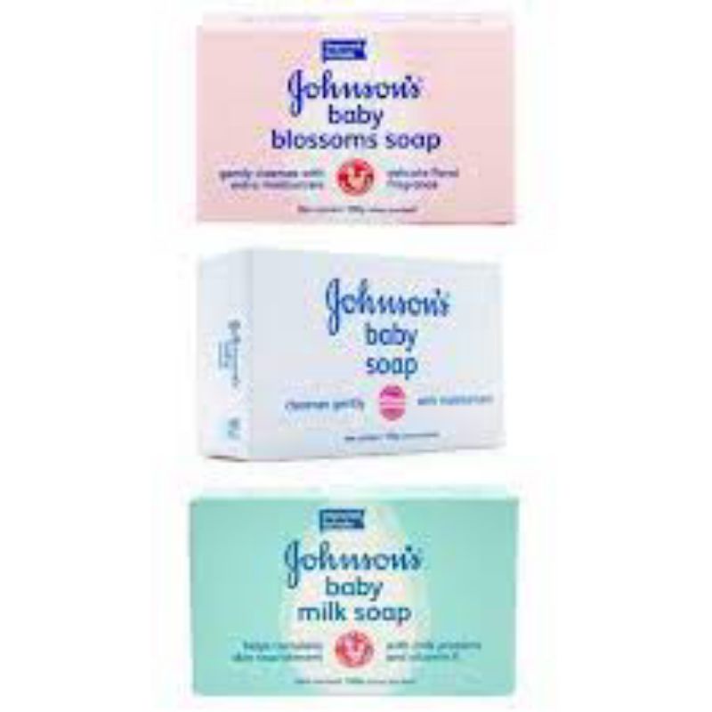 JOHNSON'S BABY MILK SOAP 100 GR | SABUN BAYI BATANG