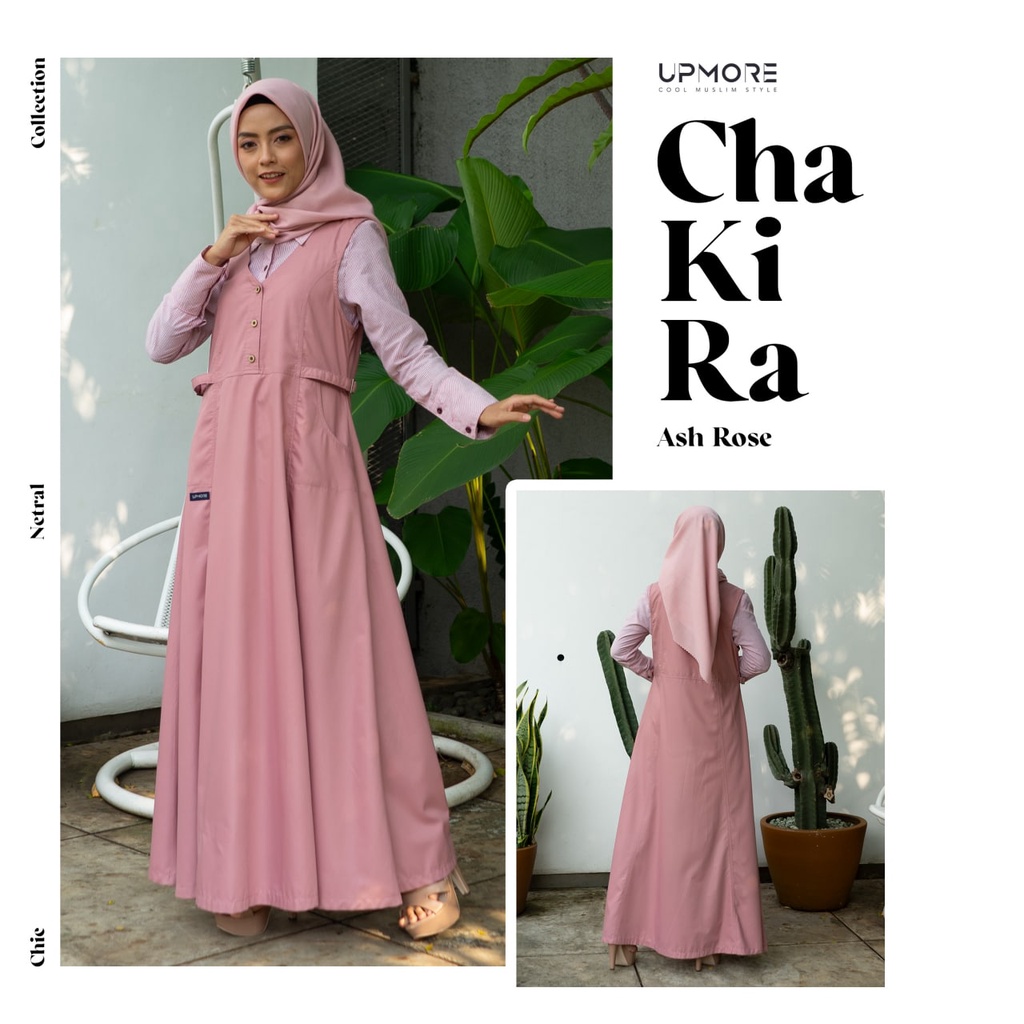 UPMORE | Chakira Overall | Chakira Tunik | Gamis Upmore / ORI 100%
