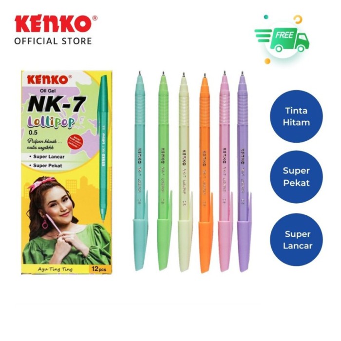 

Ballpen Kenko NK-7 Lollipop