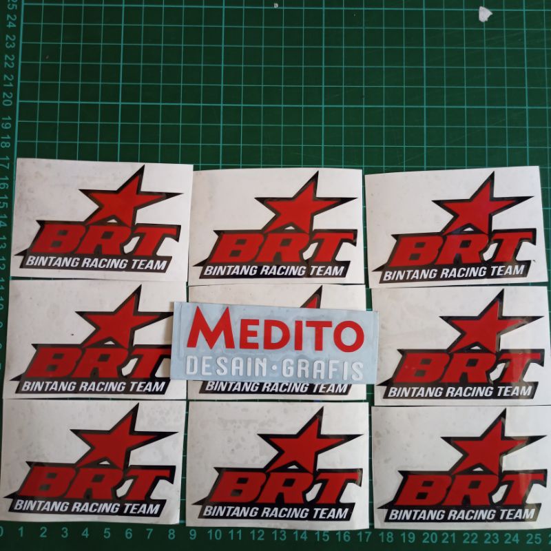 Sticker Cutting BRT RACING