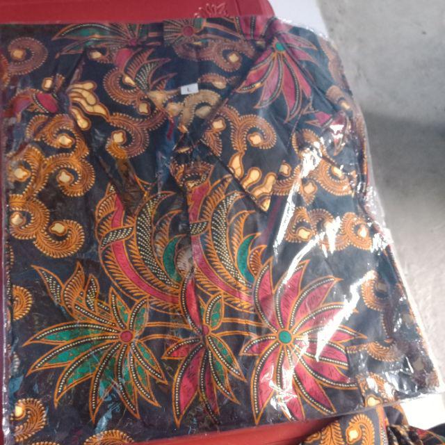 Maura Couple - Sania Ruffle Batik Couple Ori Ndoro Jowi Garansi Termurah Shopee Kebaya Modern 2564