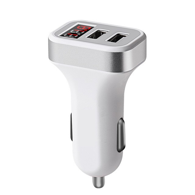 Charger Mobil Car Charger LED Fast Charging Ampere