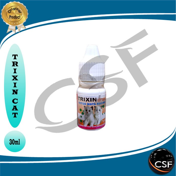 Trixin Cat Drops 10ml Obat Tetes Mata Kucing