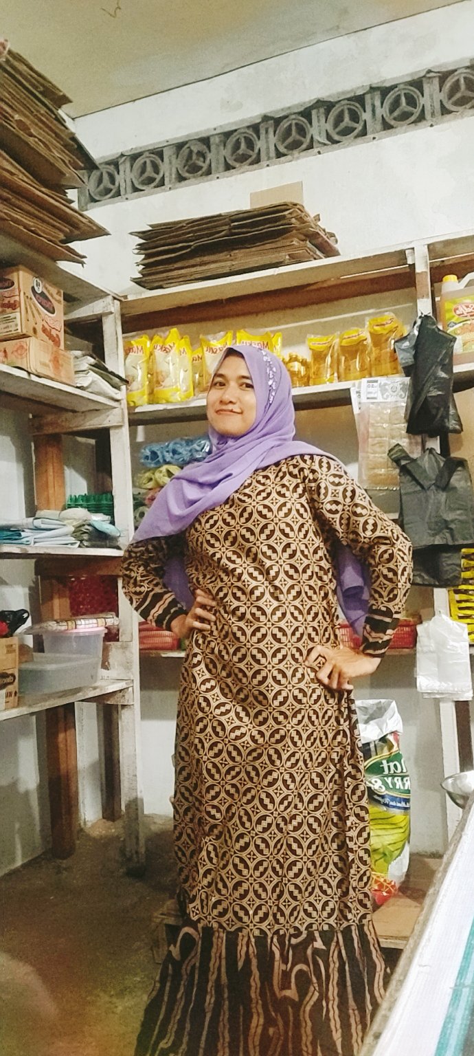 Gamis Batik Moderen. Gamis Batik Pekalongan