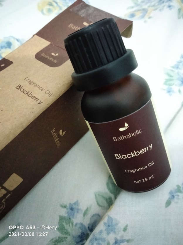 Bathaholic Blackberry Aromatherapy Oil 15ml Bathaholic