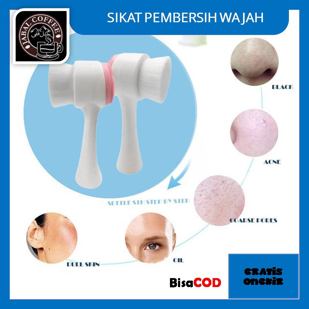 Sikat Pembersih Wajah Dan Komedo / Face Brush / Silikon Pembersih Wajah Wash Face Kode 14