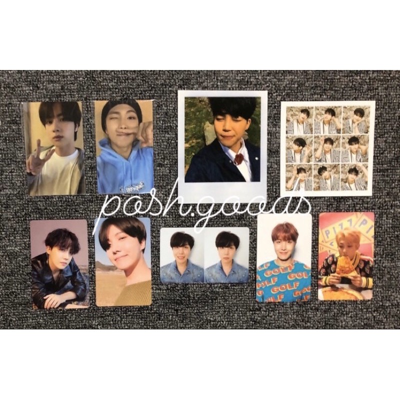 [READY STOCK] BTS PC/Photocard OT7 Dark & Wild, Hybe RM/Suga/J-Hope/Jimin [HARAP BACA DESKRIPSI]