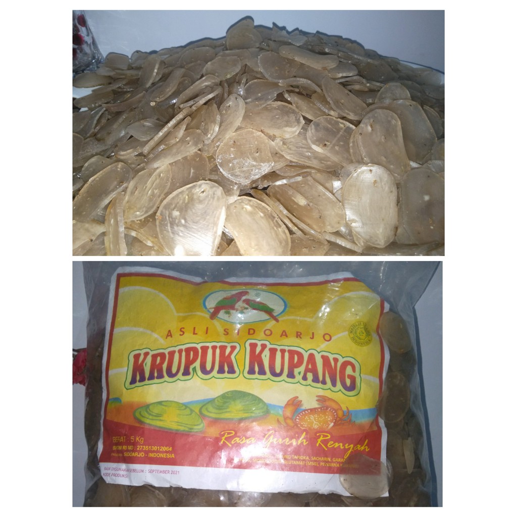 

Krupuk Kupang Asli Sidoarjo 250 gram (Repack)