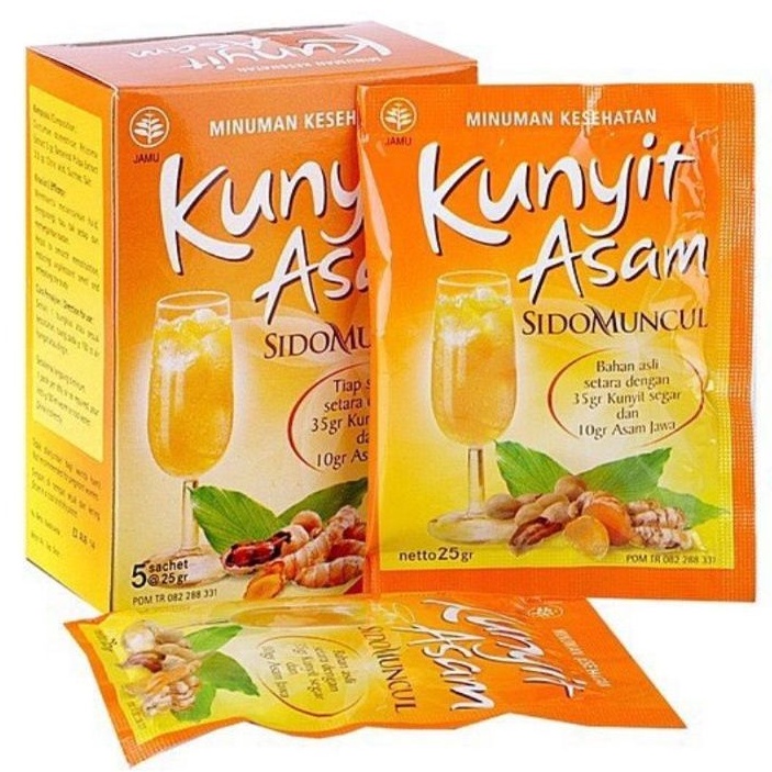 

Jamu Kunyit Asam Sidomuncul per Box Singset Langsing