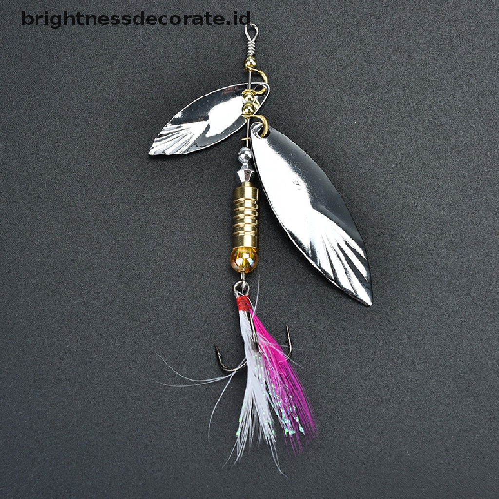 (Birth) Umpan Pancing Sendok 7g Untuk Ikan Bass Trout Perch Pike (Id)