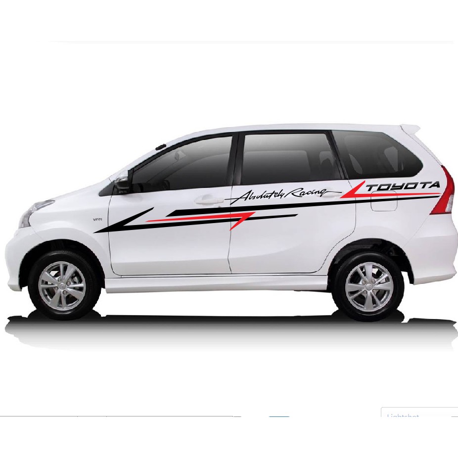 STIKER STRIPING MOBIL AVANZA MINIMALIS 14 Shopee Indonesia