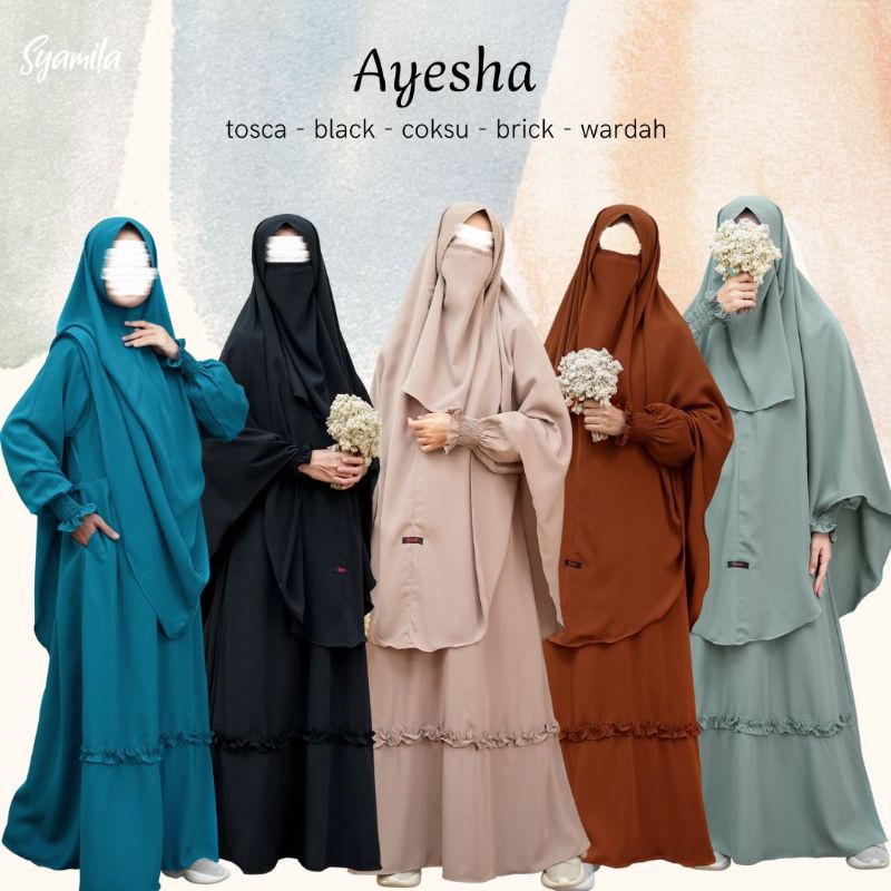 Gamis Ayesha Set by Syamila