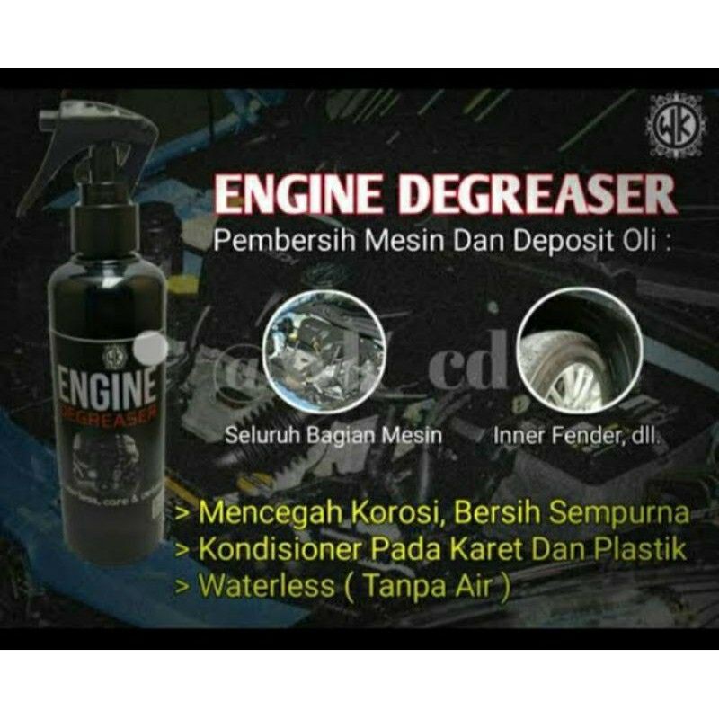 Pembersih ruang mesin mobil Engine degreaser motor tanpa air