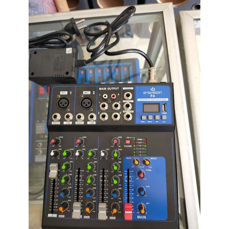 MIXER CRIMSON F4 4 CHANNEL