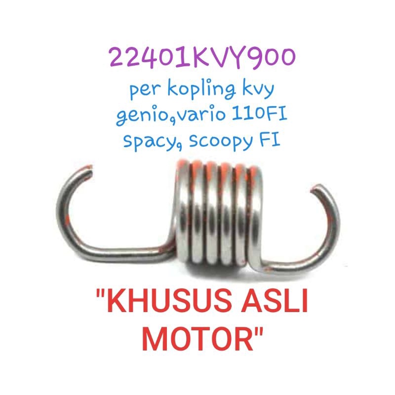 AHM PER KOPLING, original, beat, scoopy FI, spacy, genio, vario 110 FI, sparepart motor honda asli, 