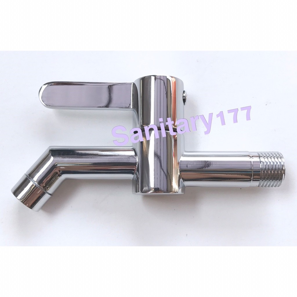 Kran tembok engkol minimalis kuningan 2790/ keran air kamar mandi bathroom faucet sanitary177 /H16