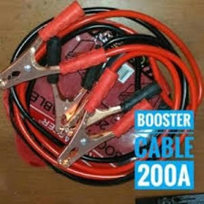 BOOSTER CABLE Kualitas OKEKABEL JUMPER AKI 200Amp KENMASTER ***TOP