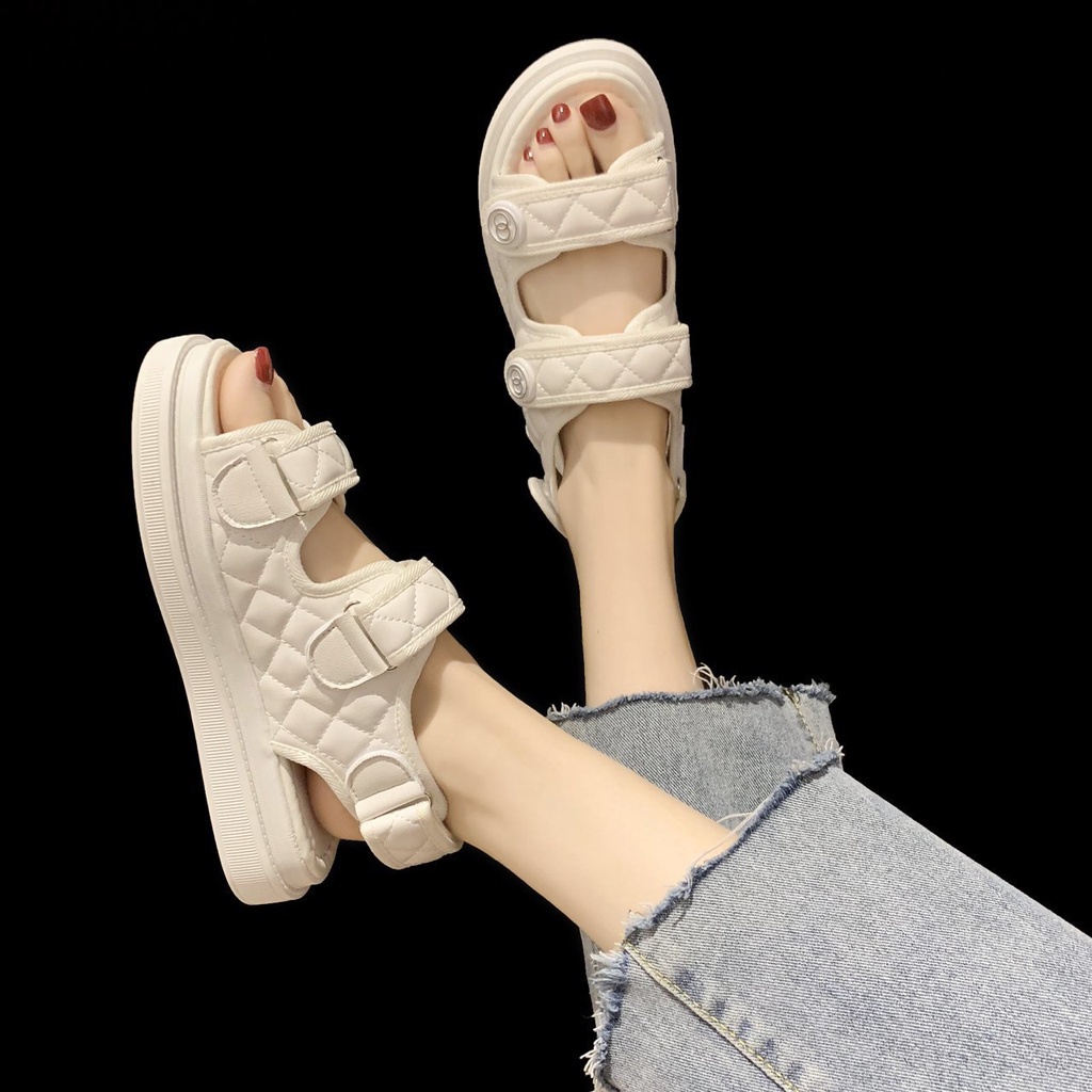 HS / Sandal Wedges Sepatu Wanita Premium S-15